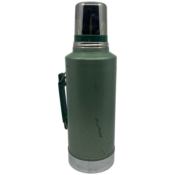 1913 Vintage Stanley Thermos A945DH Half Gallon Vacuum Bottle Aladdin w/Handle - Picture 4 of 7